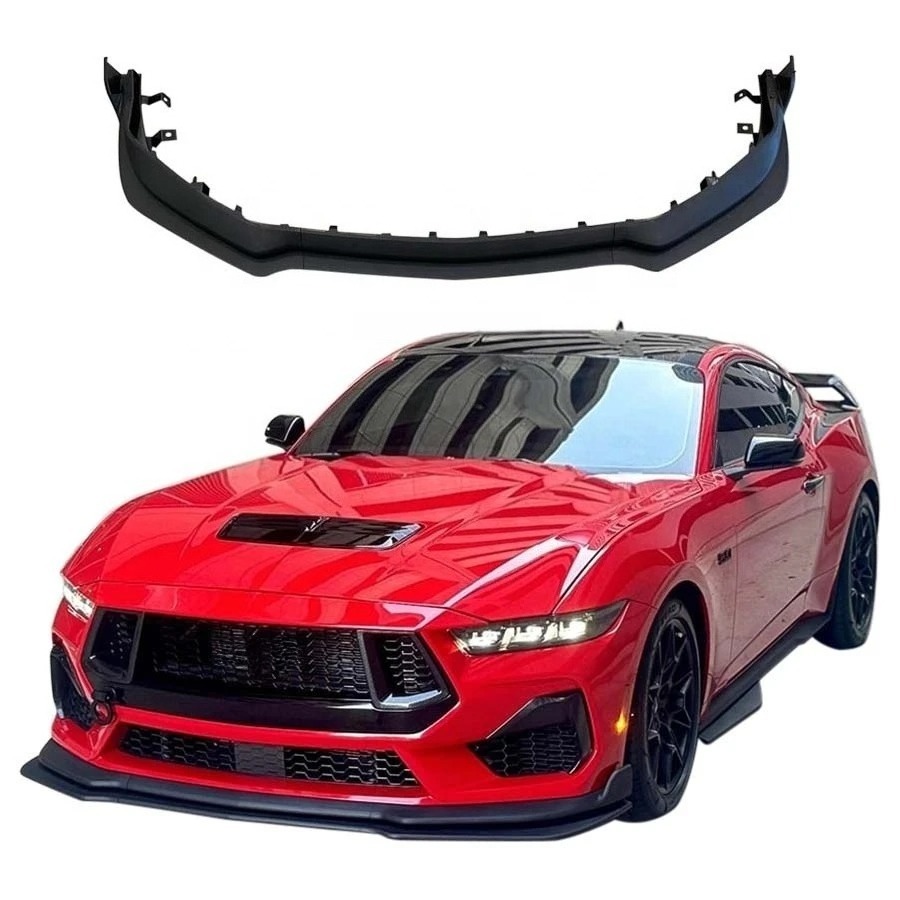 For  Mustang Dark Horse Accessories Body Kits New MP Style Split Front Lip Bumper